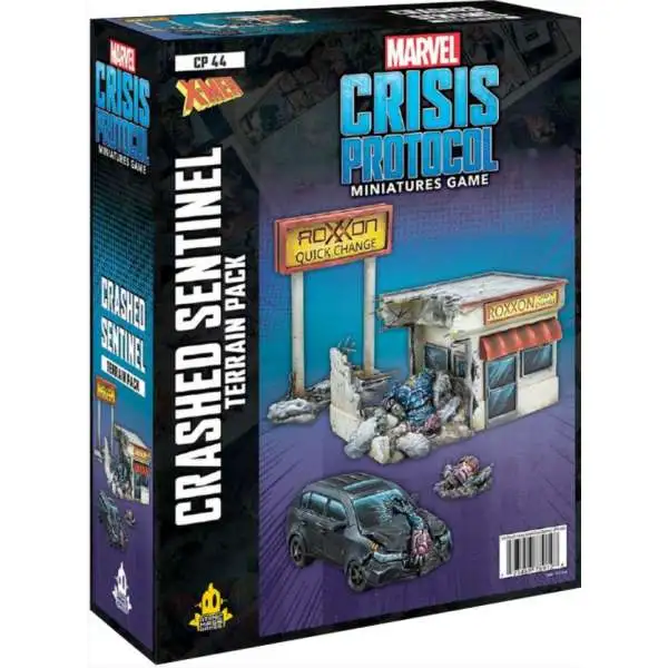Marvel X-Men Crisis Protocol Crashed Sentinel Terrain Pack