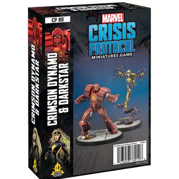 Marvel Crisis Protocol Crimson Dynamo & Dark Star Character Pack