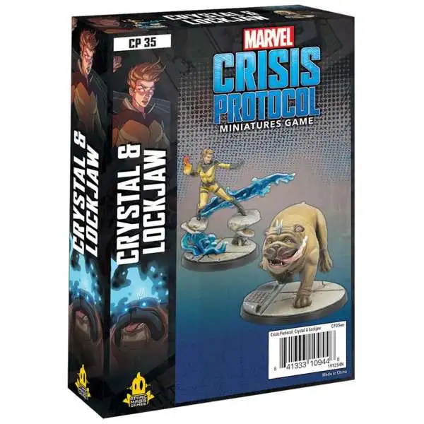 Marvel Crisis Protocol Crystal & Lockjaw Character Pack