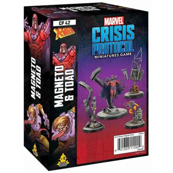 Marvel Crisis Protocol Magneto & Toad Character Pack
