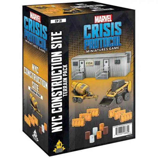 Marvel Crisis Protocol NYC Construction Site Terrain Pack