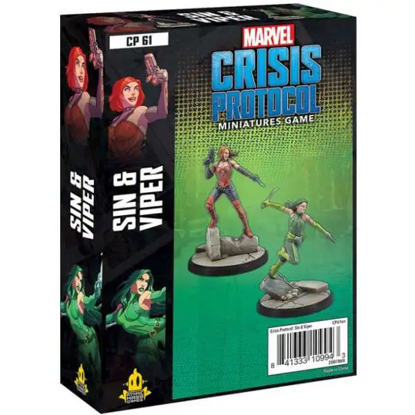 Marvel Crisis Protocol Sin & Viper Character Pack