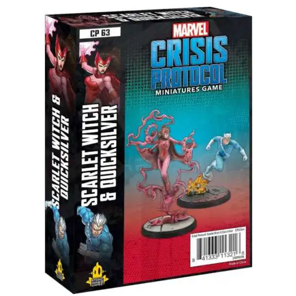 Marvel Crisis Protocol Scarlet Witch & Quicksilver Character Pack