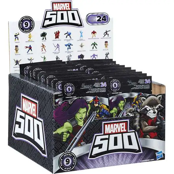 Marvel 500 Micro Series 9 Mystery Box [24 Packs]