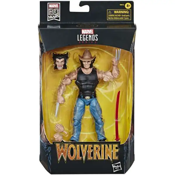 Marvel Legends 80th Anniversary Cowboy Logan Action Figure [Comic, Wolverine]