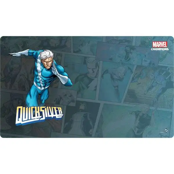 Marvel Trading Card Game Champions Quicksilver Playmat