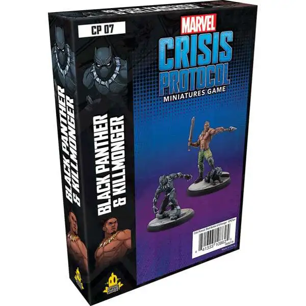 Marvel Crisis Protocol Black Panther & Killmonger Character Pack