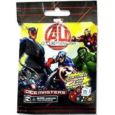 Marvel Dice Masters Age of Ultron Booster Pack [2 Dice & Cards]