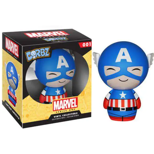 Funko Marvel Dorbz Captain America Vinyl Figure #01