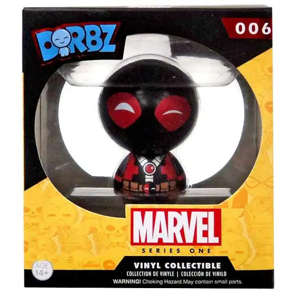 Funko Marvel Dorbz Deadpool Exclusive Vinyl Figure #06 [Black & Red]
