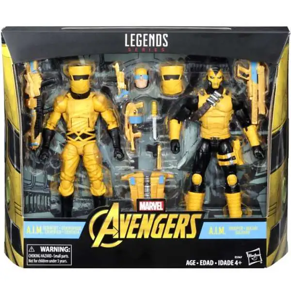 Avengers Marvel Legends A.I.M. Trooper & A.I.M. Scientist Action Figure 2-Pack