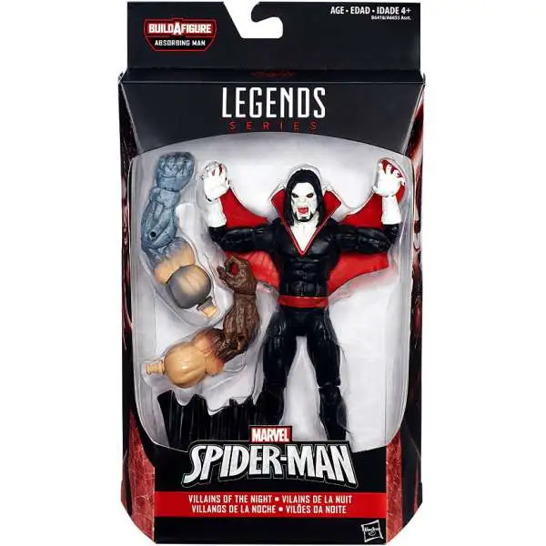 Marvel Legends Spider-Man Absorbing Man Series Morbius the Living Vampire Action Figure [Villains of the Night]