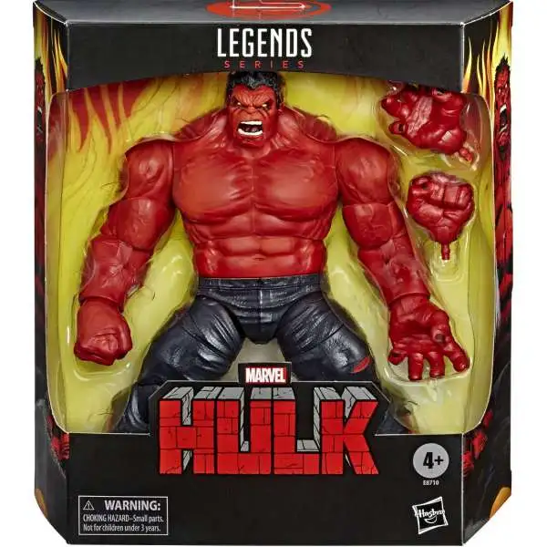 Marvel Legends Red Hulk Exclusive Deluxe Action Figure