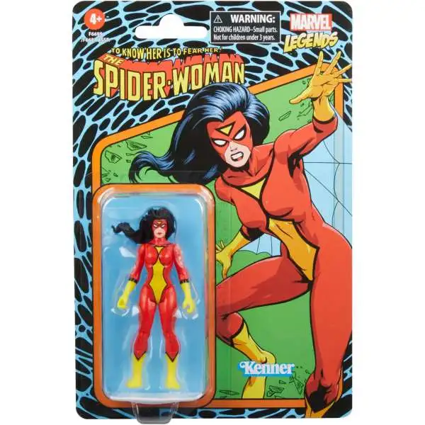Marvel Legends Retro Series Spider-Woman Action Figure