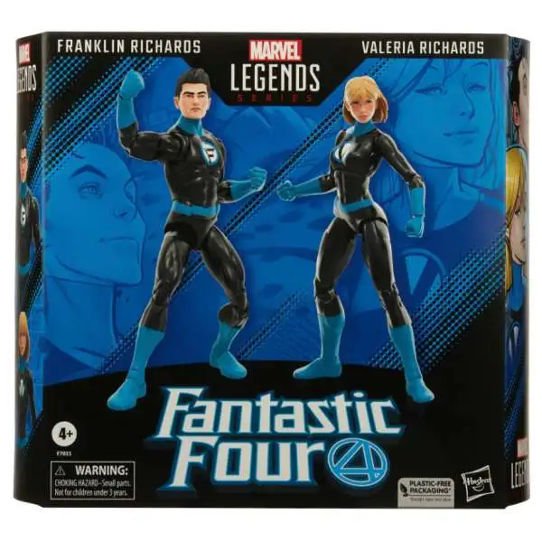 Marvel Fantastic Four Franklin Richards & Valeria Richards Action Figure 2-Pack (Pre-Order ships June)