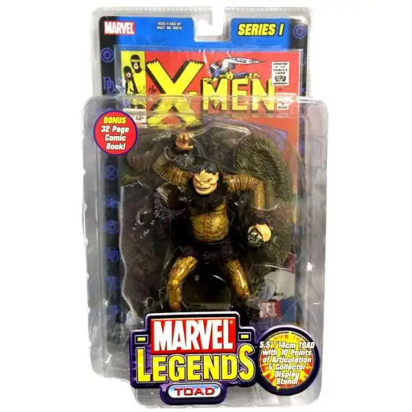 Marvel Legends Series 1 Toad Action Figure [Damaged Package]