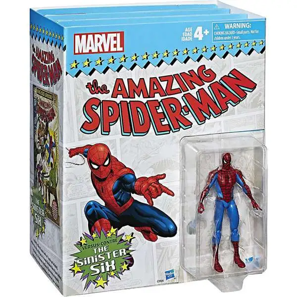 Spider-Man Hasbro Marvel Legends Series 6" Collectible Action Figure Marvel's Wh 