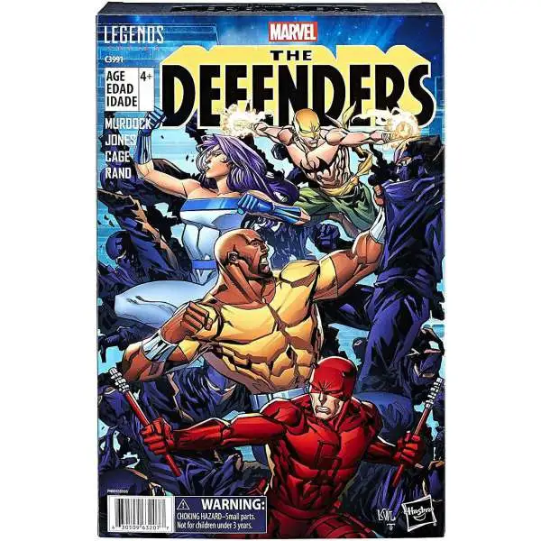 Marvel Legends The Defenders Exclusive Action Figure 4-Pack [Iron Fist, Daredevil, Luke Cage & Jessica Jones]