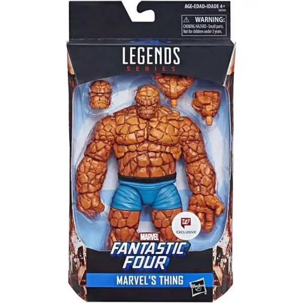 Fantastic Four Marvel Legends Vintage Series The Thing Exclusive Action Figure [Exclusive Version]