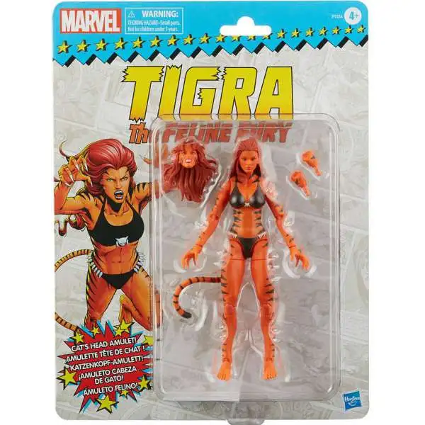 Marvel Legends Retro Series Tigra Action Figure [The Feline Fury]
