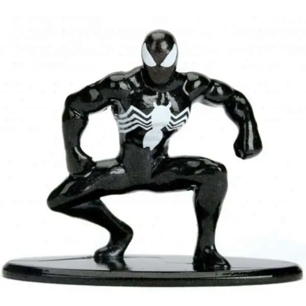Marvel Nano Metalfigs Black Costume Spider-Man 1.5-Inch Loose Diecast Figure