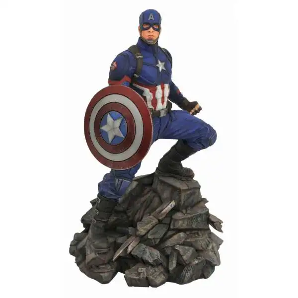 Marvel Avengers Endgame Premier Collection Captain America 12-Inch Resin Statue [Avengers Endgame]