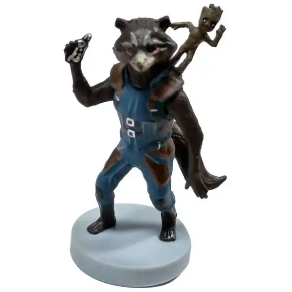 Disney Marvel Guardians of the Galaxy Vol. 2 Rocket with Groot 1.5-Inch PVC Figure [Loose]