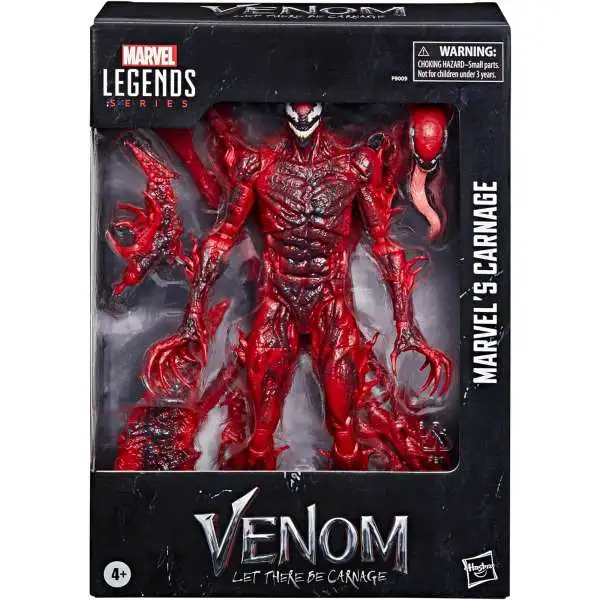 Venom Let There be Carnage Marvel Legends Carnage Deluxe Action Figure