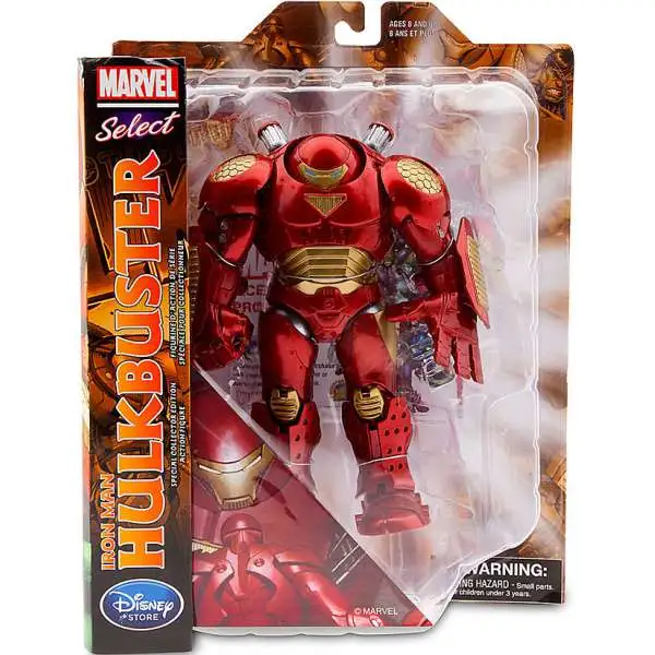 Disney Avengers Marvel Select Iron Man Hulkbuster Exclusive Action Figure