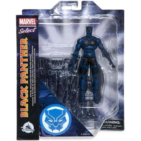 Black Panther: Wakanda Forever Marvel Select Black Panther Exclusive Action Figure [Comic Colors]