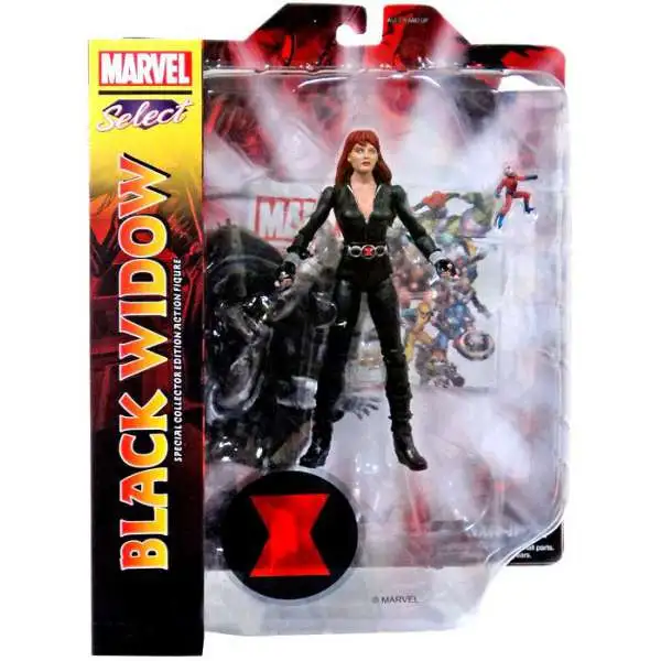 Marvel Select Black Widow Exclusive Action Figure [Black Uniform]