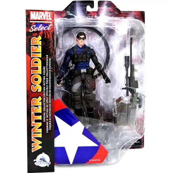 The Falcon and the Winter Soldier Marvel Select Winter Soldier Exclusive Action Figure [Collector Edition, Disney Plus]