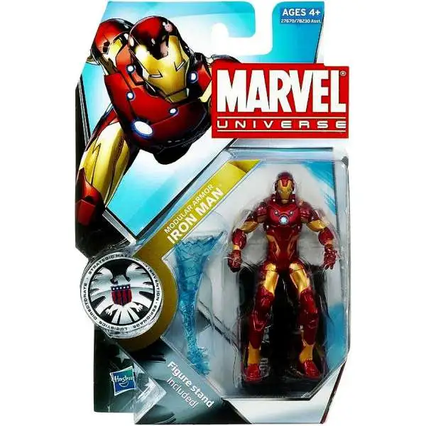 Marvel Universe Series 12 Modular Armor Iron Man Action Figure #4