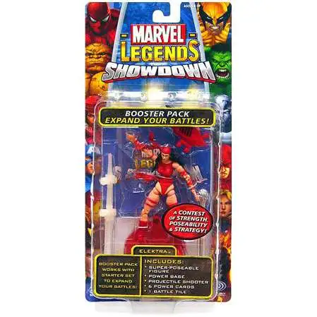 Marvel Legends Superhero Showdown Booster Pack with Elektra Action Figure [Damaged Package]