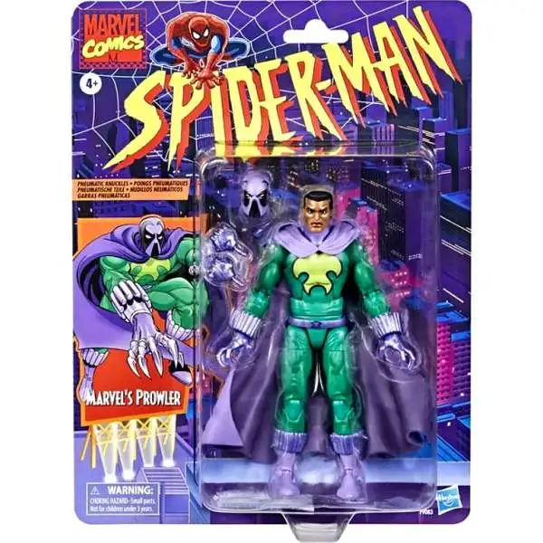 Animated Series Marvel Legends Prowler Exclusive Action Figure