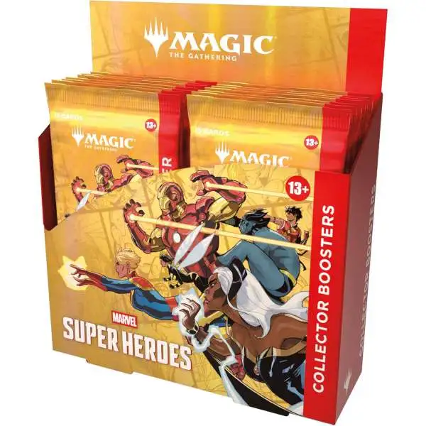 MtG Marvel Super Heroes COLLECTOR Booster Box [12 Packs] (Pre-Order ships June)