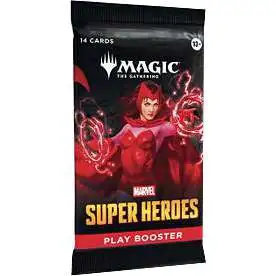 MtG Marvel Super Heroes PLAY Booster Pack [14 Cards] (Pre-Order ships June)