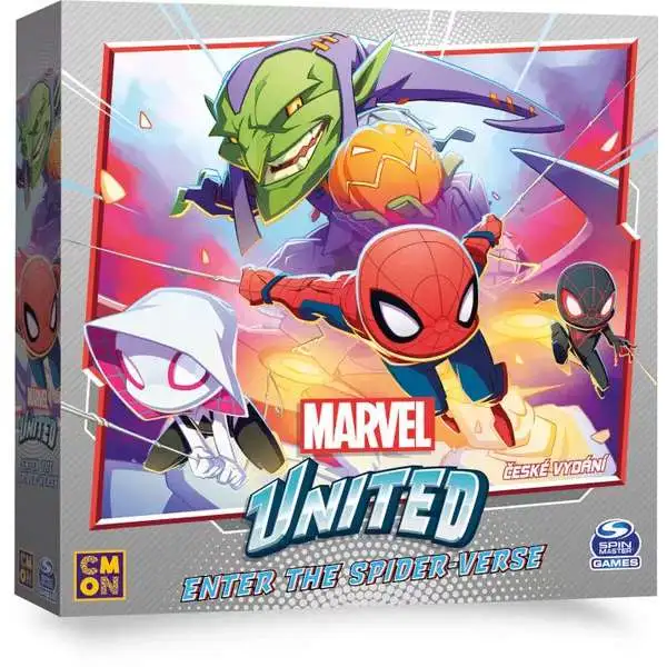 Marvel United Enter The Spider-Verse Board Game