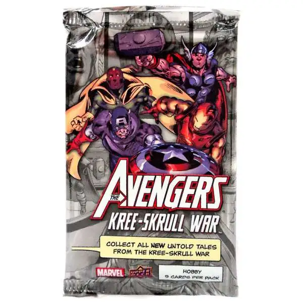 Marvel The Avengers Kree-Skrull War Trading Card Pack