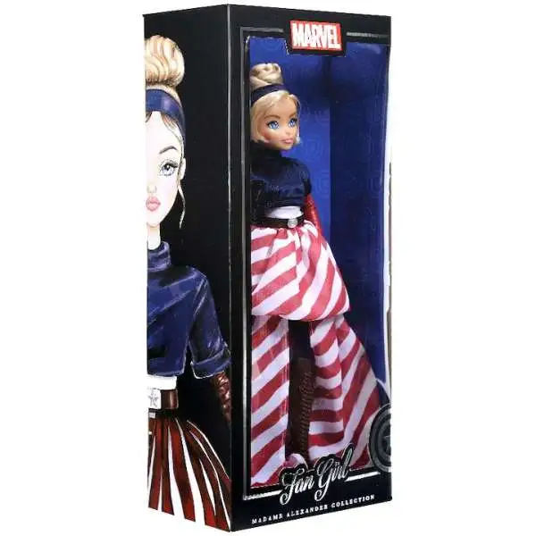 Marvel Fan Girl Madame Alexander Collection Captain America Doll [Damaged Package]