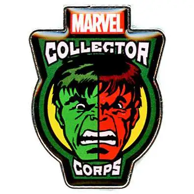 Funko Marvel Collector Corps Green Hulk / Red Hulk Exclusive Pin [Superhero Showdown]