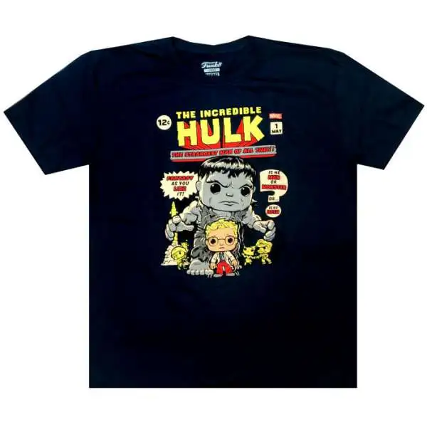 Funko Marvel Collector Corps Hulk 1st Appearance Exclusive T-Shirt [Large]