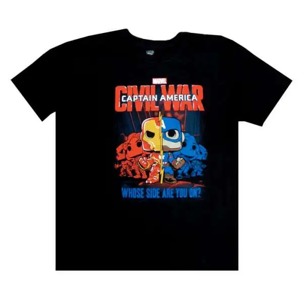 Funko Marvel Collector Corps Captain America Civil War T-Shirt [2X-Large]