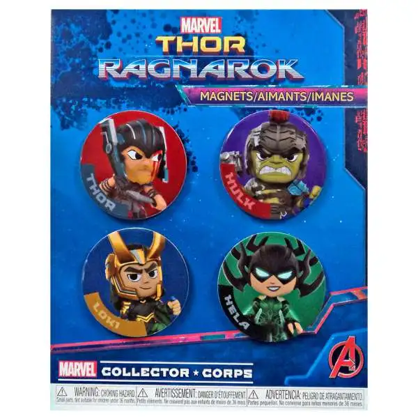 Funko Thor: Ragnarok Marvel Collector Corps Thor Ragnarok Exclusive Magnet Set