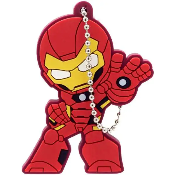 Marvel Gashapon Iron Man 2-Inch Keychain