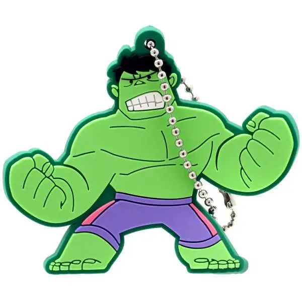 Marvel Gashapon Hulk 2-Inch Keychain