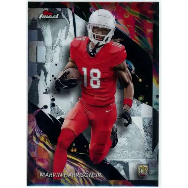 NFL 2024 Topps Finest Football Uncommon Marvin Harrison Jr. #189 [Rookie]