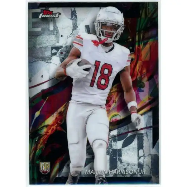 NFL 2024 Topps Finest Football Common Marvin Harrison Jr. #89 [Rookie]