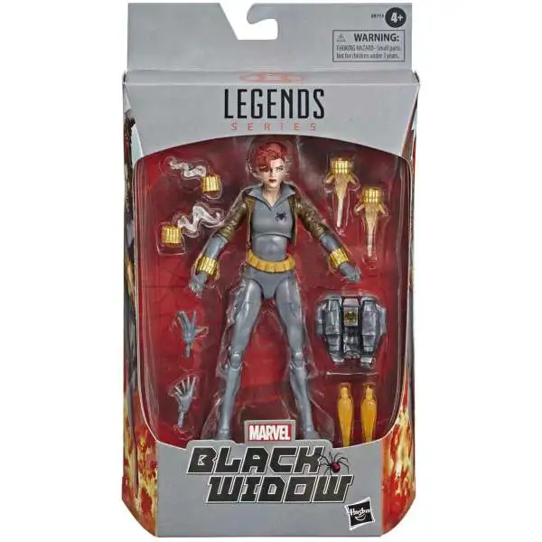 Marvel Legends Black Widow Exclusive Action Figure [Comic Grey Costume, Damaged Package]