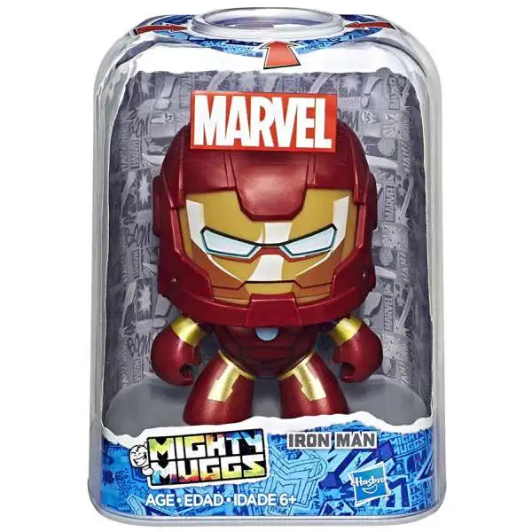 Marvel Mighty Muggs Iron Man Vinyl Figure